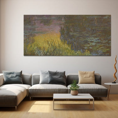 Sunset Painting Claude Monet